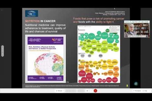 Embedded thumbnail for Oncología Integrativa - Webinar en el Parlamento Europeo