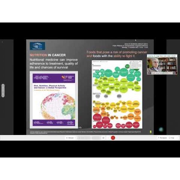 Embedded thumbnail for Oncología Integrativa - Webinar en el Parlamento Europeo
